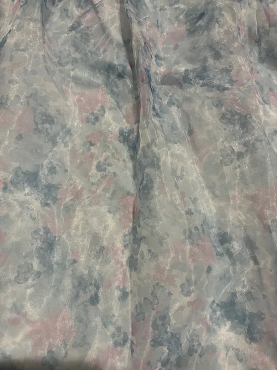 Francesca’s NWT Light Blue Tie-Shoulder Floral Mini Dress XL - Picture 9 of 9